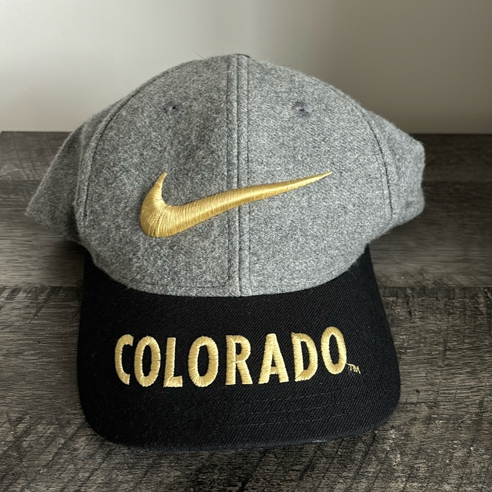 University of Colorado Boulder Vintage Nike Hat : One size fits all adjustable